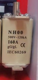 NH00 160A FUSE 500V-160kA gG-gL iec60269