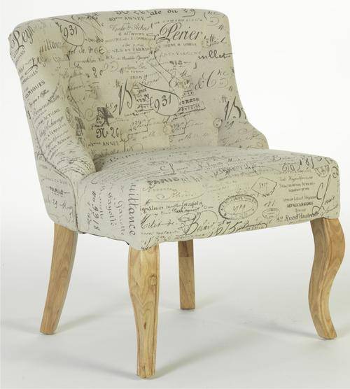 Button Back Occasional Chair
