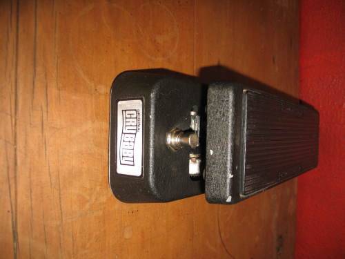 Dunlop original Crybaby wah pedal + Fender adapter
