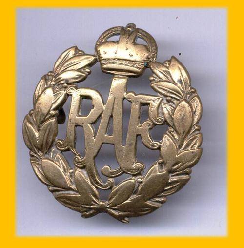 WAR *  ROYAL AIRFORCE BRASS PIN * see Sweetleaf 4 more bargains