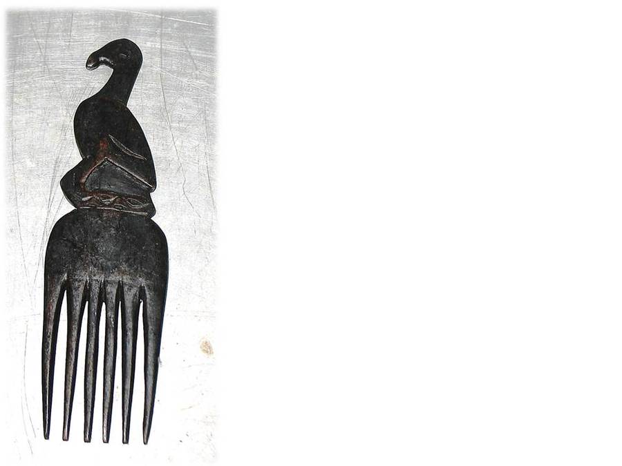 AFRICAN WOOD COMB * SEE SWEETLEAF 4 MORE BARGAINS