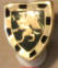 3 SA infantry cravat pin - pins in tact