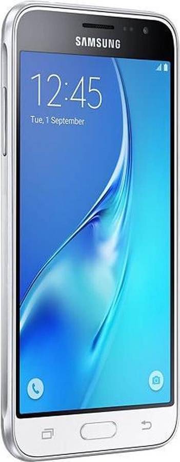 Samsung Galaxy J3 White 5.0` Super AMOLED Smart Phone ~ NEW