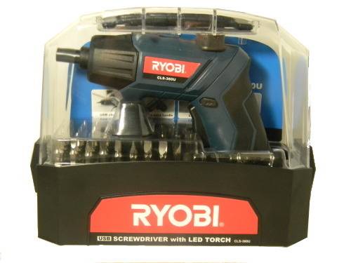 Ryobi Screwdriver 54 Pieces With LED Torch