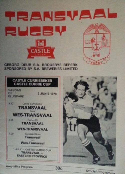 Programme TVL / W TVL 3/6/1978 Ellispark