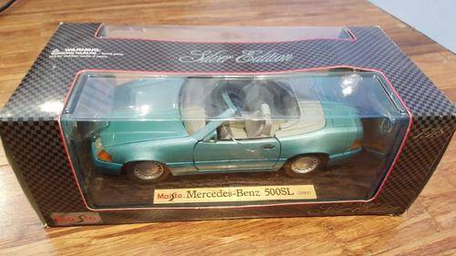 MAISTO 1:18 - 32801 MERCEDES-BENZ 500SL CABRIOLET 1989