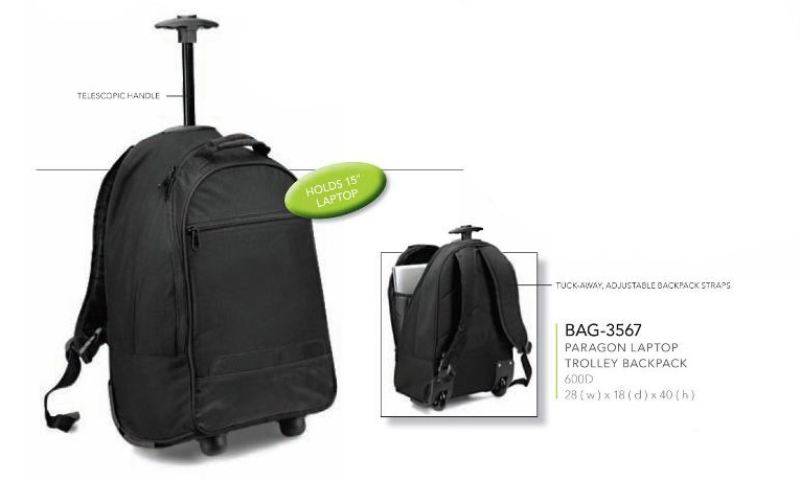 Paragon Laptop Trolley Backpack - Buy Now Pay Later