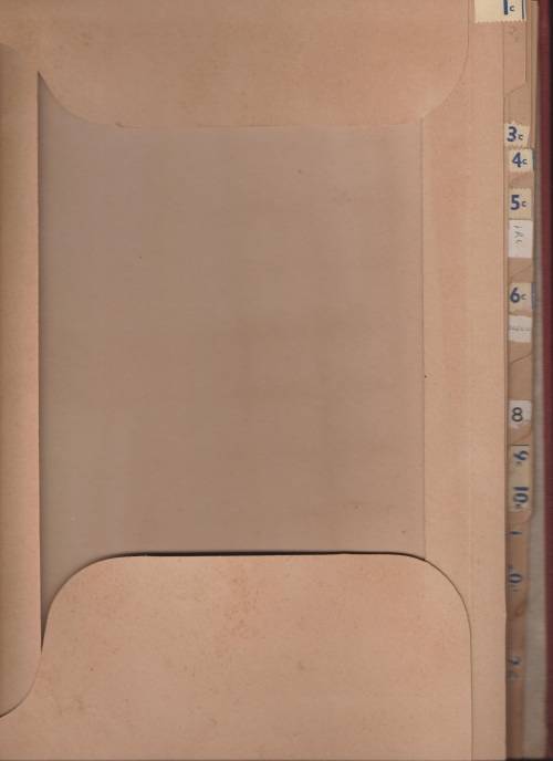 An antique counter stamp book in VFU-condition
