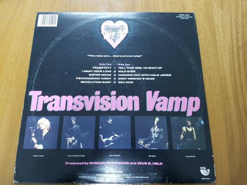 Transvision Vamp - Pop Art