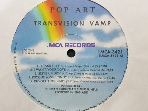 Transvision Vamp - Pop Art