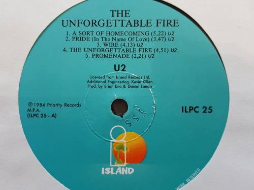 U2 - The Unforgettable Fire