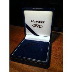 2 X ORIGINAL SA MINT DISPLAY BOXES IN NEW CONDITION  PERFECT TO PROTECT YOUR COINS