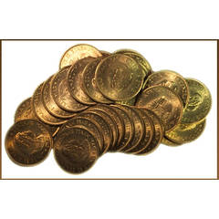 LAST 4 x 1964 RSA "EENDRAG MAAK MAG" 1c - IN PERFECT CONDITION. Collector's item!