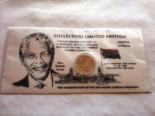 DEFINITE MUST HAVE! Collectors Limited Edition: 1994 Presidential Inauguration R5 Coin Pack!!!