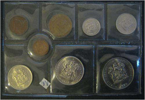 WOW! 1978 UNCIRCULATED COIN SET - AS ISSUED BY SA MINT! sealed!
