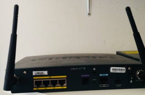Cisco 877W router