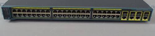 Refurbished Cisco WS-C2960G-48TC-L switch (48 x gigabit ports  4 x combo SFP uplink ports)