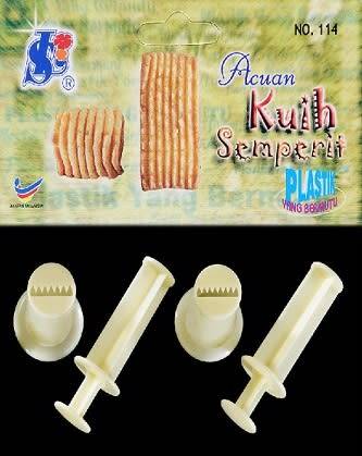 MALAYSIAN COOKIE CUTTER NO 114 SYRINGE NOZZLE