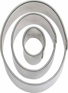 FONDANT METAL 3PC CUTOUT OCAL