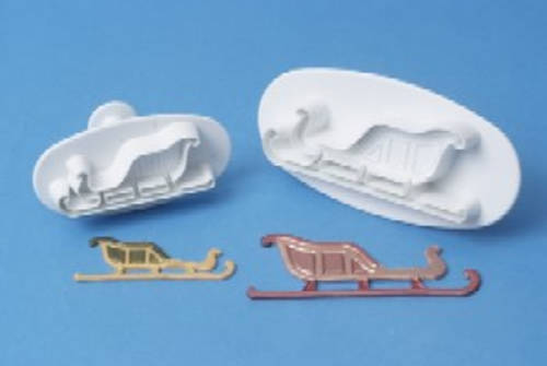 Fondant sleigh cutter