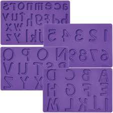 FONDANT ALPHABET MOULD