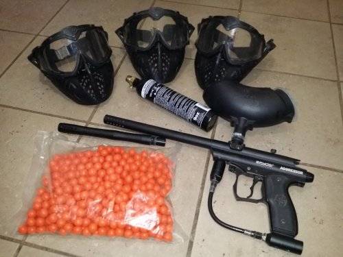 Spider Agressor Paintball Kit