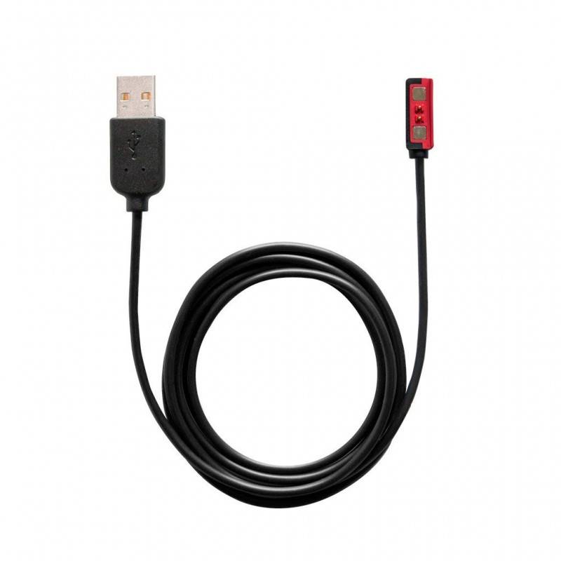 Pebble Steel Charging Cable
