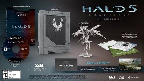 Halo 5 Guardians Limited edition Xbox One (brand new and factory sealed)