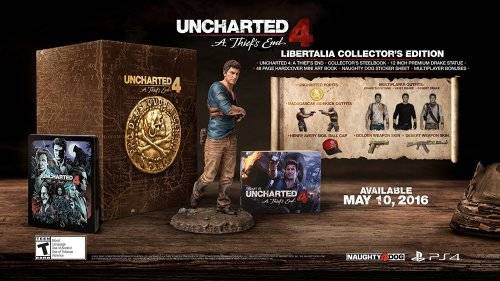 uncharted 4 libertalia collector's edition PS4 (Brand new factory sealed)