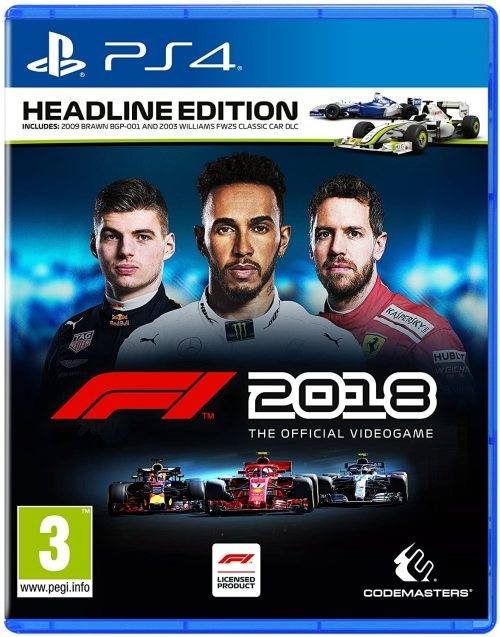 F1 2018 Headline Edition - PS4 (brand new and sealed)
