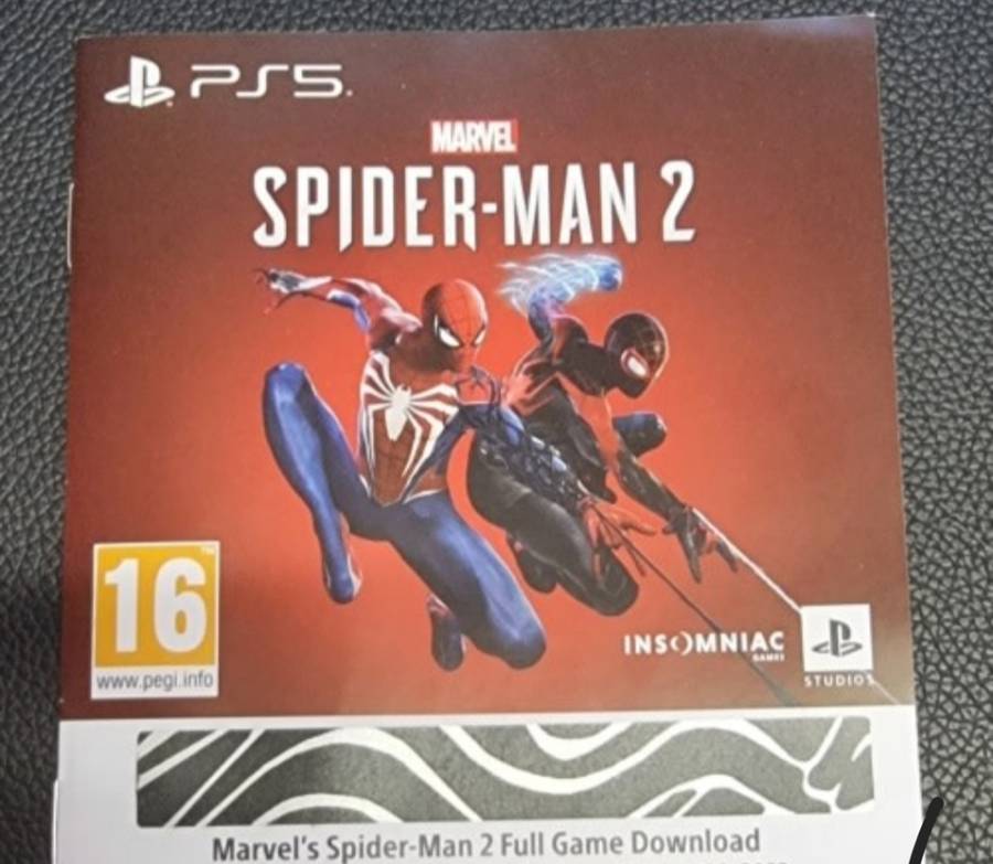 Marvels Spider-Man 2 Full Game Download - PS5 (Digital Code)