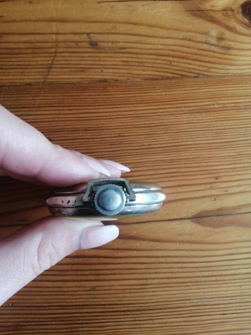 Vintage New Haven Popeye Character dollar pocket watch 1935, working but needs a service