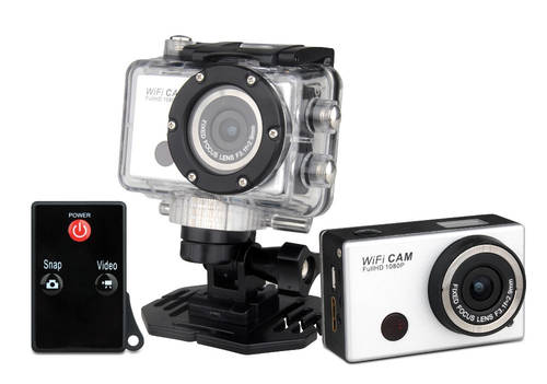 Full HD WIFI Action Camera + Accessories