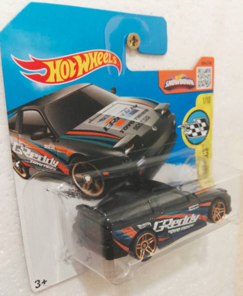 Hot Wheels '96 Nissan 180SX Black