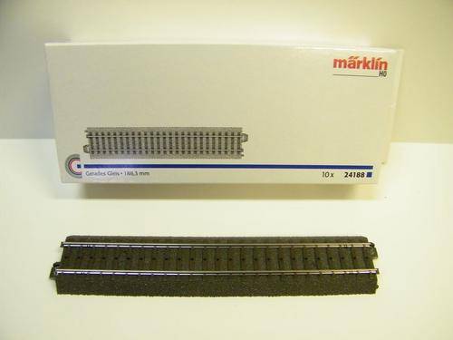 Marklin C Track Straight 10 x 24188