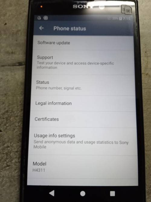 SONY XPERIA L2 SMART PHONE - GOOD CONDITION - FREE SHIPPING