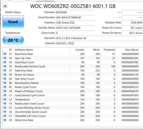 6TB Western Digital Blue Hard Drive