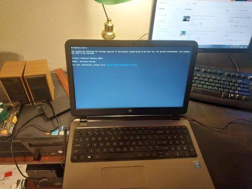 HP 250G3  Laptop COMPUTER - SEMI WORKING CONDITION - Please read