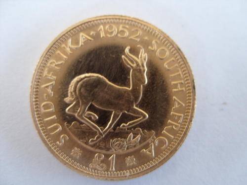 1952 Gold One Pound (22ct )