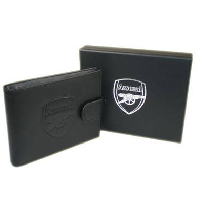 Arsenal F.C. Embossed Leather Wallet