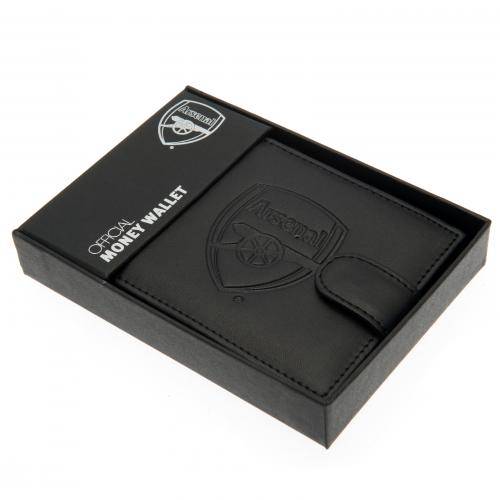 Arsenal F.C. Embossed Leather Wallet