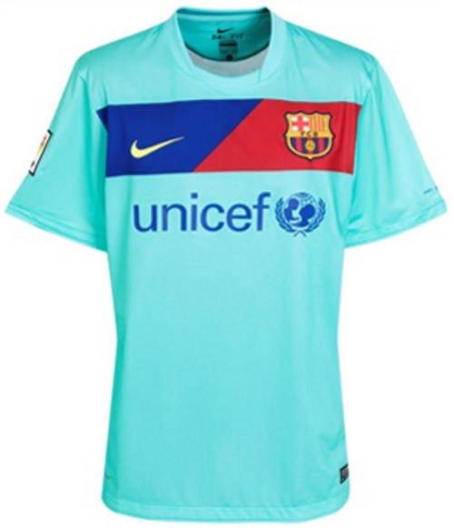 Barcelona Away Shirt 2010/11