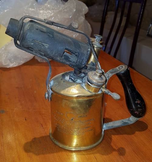 VINTAGE SIEVERT PARAFFIN BLOW TORCH