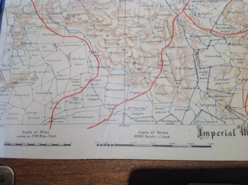 FIRST EDITION 1901 BRITISH BOER WAR MILITARY MAPS (SET OF 6)