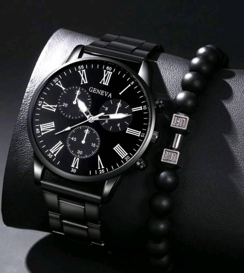 Wow amazing luxurious Men`s 2pc Quartz Watch set