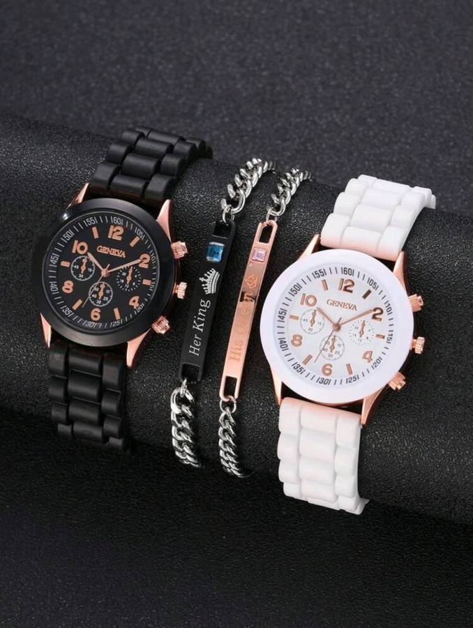 couples Quartz Watch set