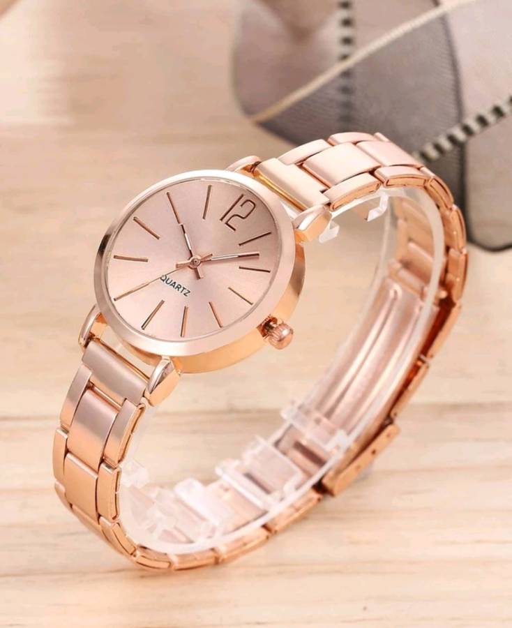 20pc woman Rose Gold Stainless Steel Watch set