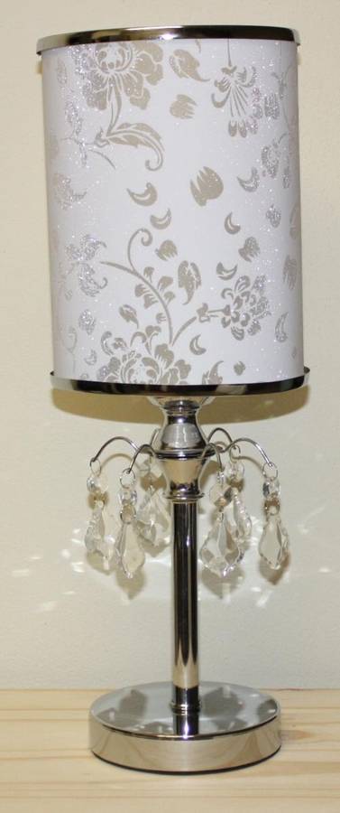 Lamshade Silver White