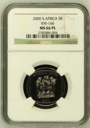 2000 R5, NGC GRADED MS66 PL *** RARE GRADE