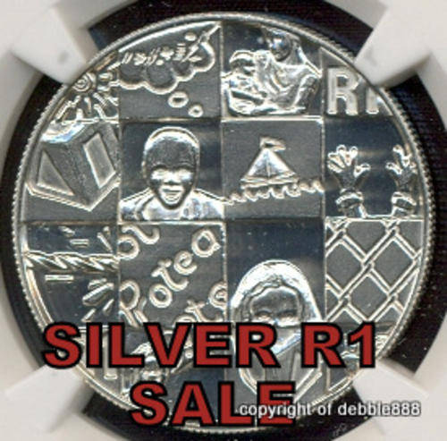 SILVER 1 RAND SALE !!! 1998-Year Of The Child- PF69 UC !!! FINEST KNOWN !!!